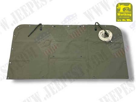 TARPAULINS DODGE 6X6 "J&M WORTHING" (SET OF 4) NET