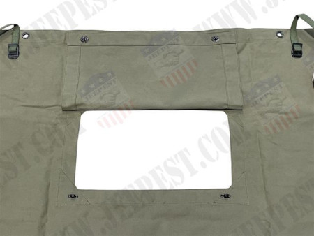 TARPAULINS DODGE 6X6 CANVAS USA (SET OF 4) NET