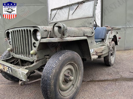 JEEP WILLYS MB 1944 A RESTAURER