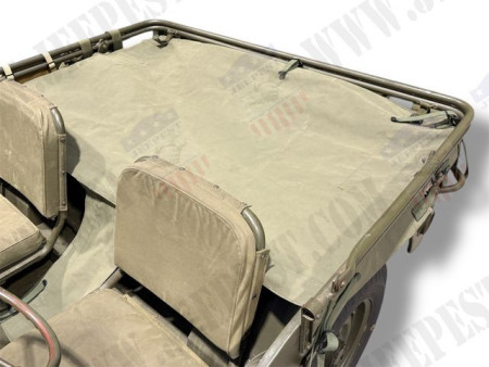 REAR BODY TONNEAU COVER JEEP "J&M WORTHING"