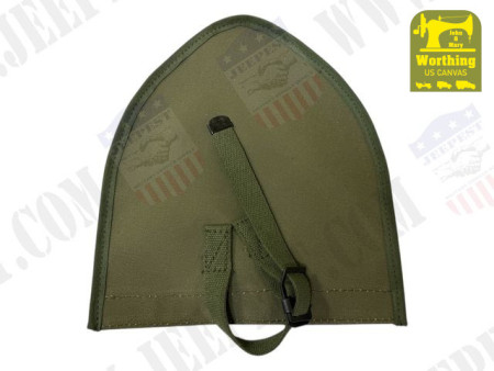 COVER SHOVEL CANVAS "J&M WORTHING" USA