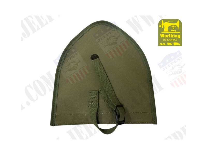 COVER SHOVEL CANVAS "J&M WORTHING" USA