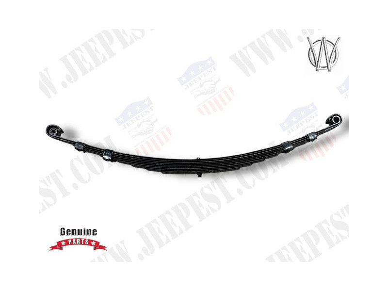 RESSORT ARRIERE 9 LAMES BISEAUTE JEEP MB USA
