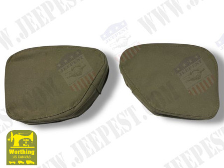 CRASH PAD CANVAS "J&M WORTHING" (PAIR)