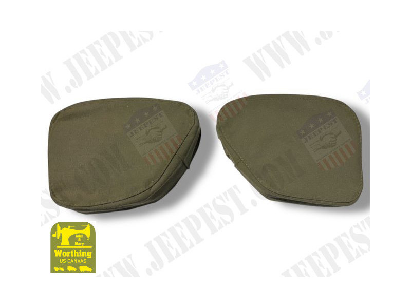 CRASH PAD CANVAS "J&M WORTHING" (PAIR)