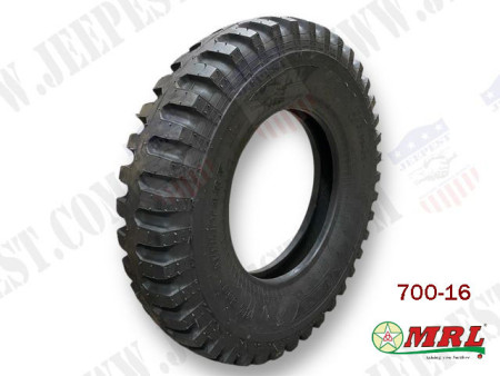 TIRE MILITARY 700X16 "MRL" NET