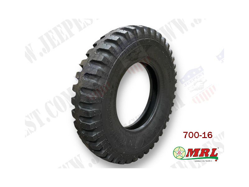 TIRE MILITARY 700X16 "MRL" NET