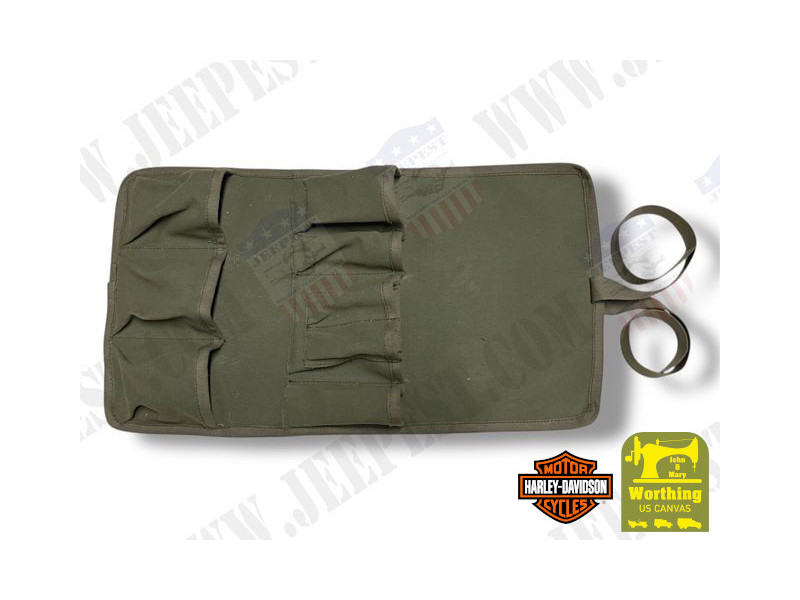 ROLL SPARE PARTS BAG HARLEY WLA "J&M WORTHING"