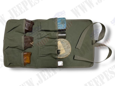 ROLL SPARE PARTS BAG HARLEY WLA "J&M WORTHING"