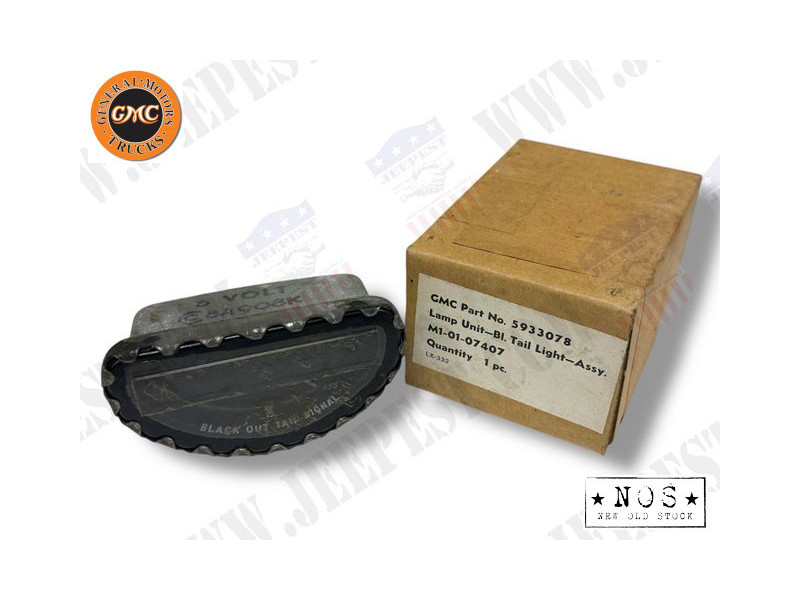 AMPOULE CARTOUCHE BO VEILLEUSE 6V GMC NOS