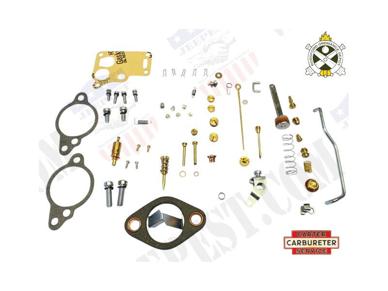 KIT REPAIR CARBURATOR CARTER WO JEEP