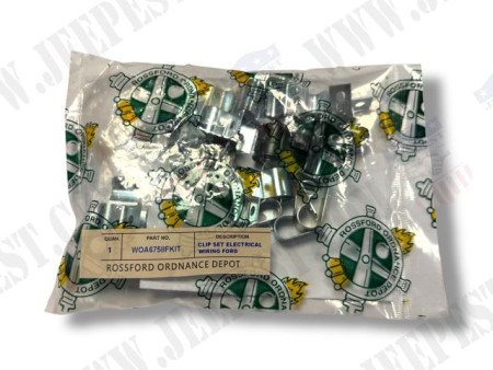 KIT FIXATION FAISCEAU ELECTRIQUE JEEP GPW