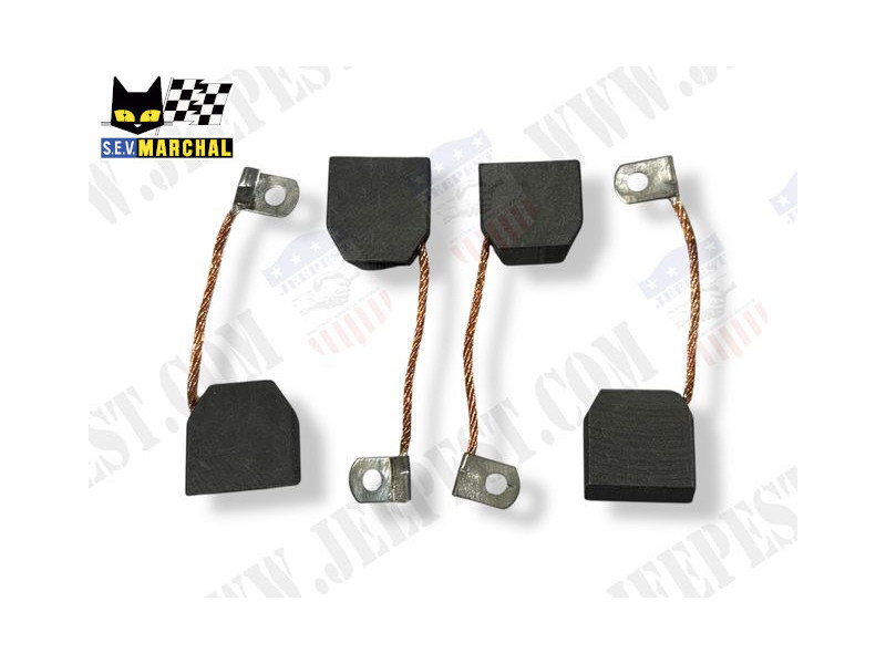 BRUSH SET GENERATOR 24 VOLTS MARCHAL (SET OF 4)