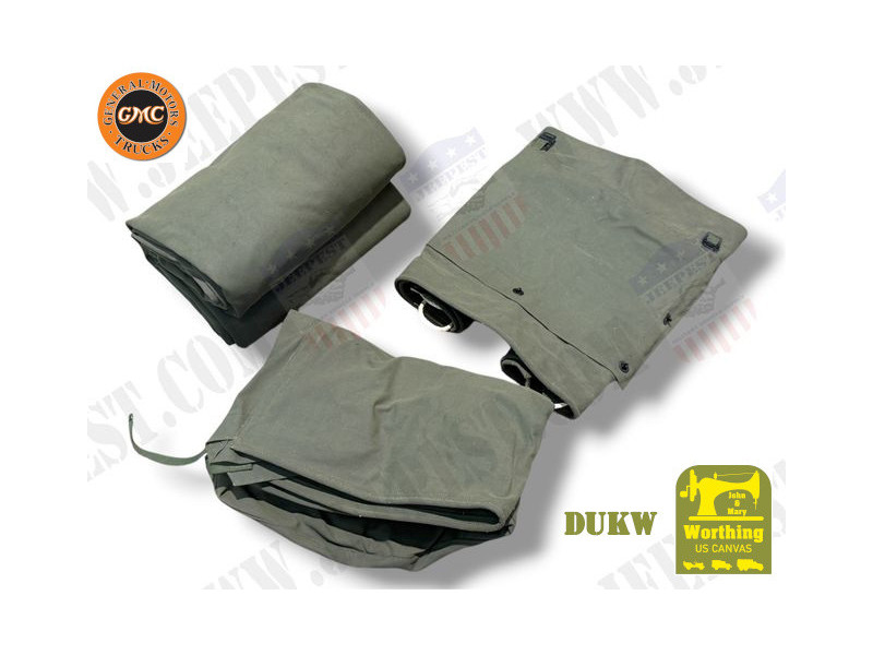 TARPAULINS GMC DUKW "J&M WORTHING" (SET OF 3) NET