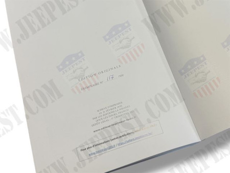 LIVRE "JEEP HOTCHKISS M201 SAHARA INCONNU DU DESERT" NET