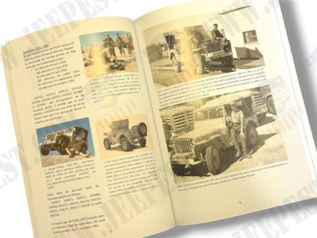 BOOK "JEEP HOTCHKISS M201 SAHARA" FRENCH NET