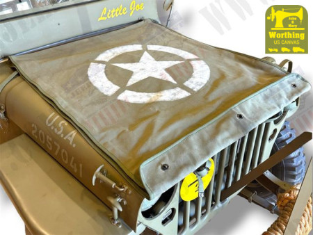 COVER HOOD "BONNET BAG" JEEP "J&M WORTHING" NET