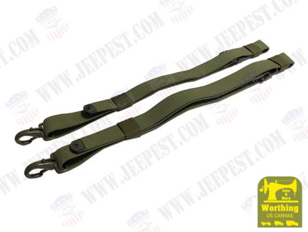 SANGLES PORTE JEEP US (LE JEU) NET