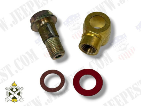 KIT RACCORD BANJO CARBURATEUR SOLEX JEEP
