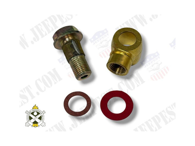 KIT BANJO ELBOW SOLEX CARBURETOR JEEP