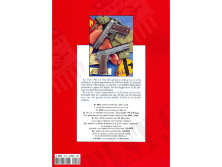 MAGAZINE GAZETTE DES ARMES "COLT 45" NET