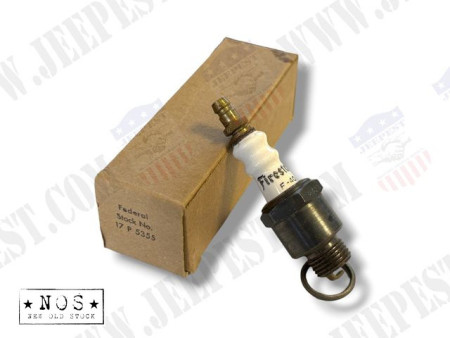BOUGIE ALLUMAGE 6/12V "FIRESTONE" JEEP NOS NET