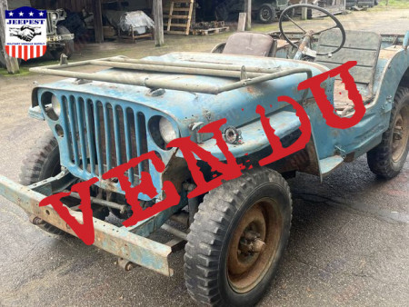 JEEP WILLYS MB 1942 EARLY A RESTAURER