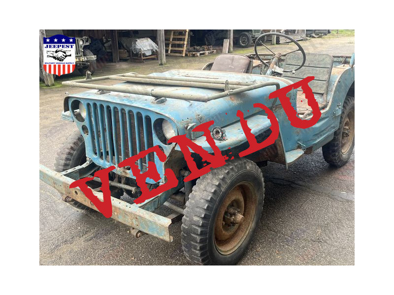 JEEP WILLYS MB 1942 EARLY A RESTAURER