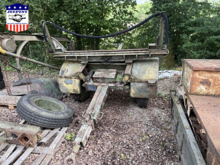REMORQUE GMC 2-1/2 TON BOLSTER ENGINEER