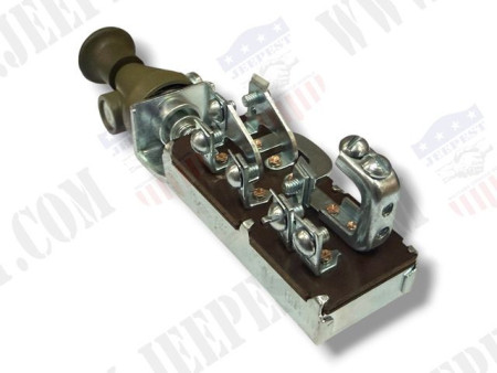 INTERRUPTEUR ECLAIRAGE TIRETTE BOUTON PLASTIQUE USA