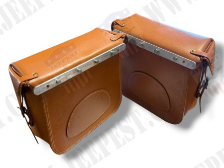 SACOCHE CUIR HARLEY DAVIDSON WLA (PAIRE) USA
