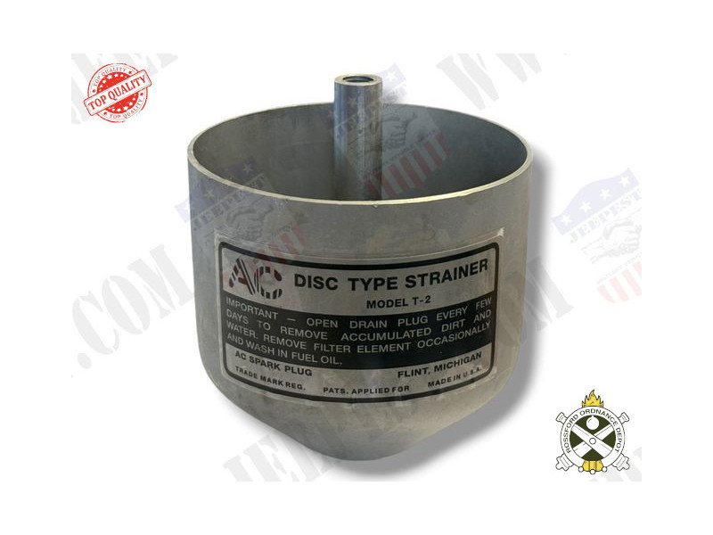 FUEL FILTER BOWL WITH DECAL AC