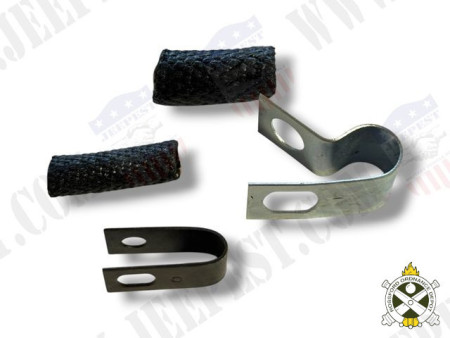 KIT FIXATION TUBE HUILE JEEP MB/M201