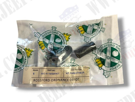 KIT OIL LINE CLAMPS JEEP FORD GPW