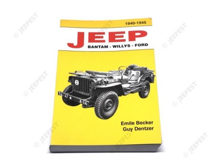 BOOK JEEP BANTAM WILLYS FORD FROM BECKER