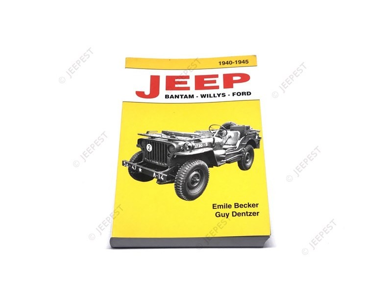 BOOK JEEP BANTAM WILLYS FORD FROM BECKER
