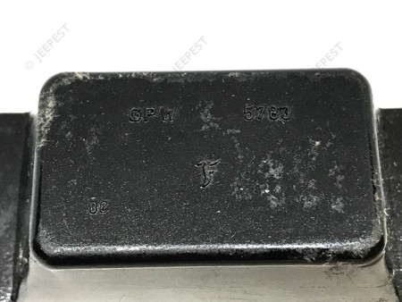 BUMPER RUBBER AXLE TO FRAME FORD 