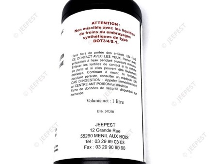LIQUIDE FREIN DOT5 SILICONE 1L NET