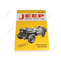 LIVRE JEEP BANT WILLYS FORD BECKER VERSION ANGLAISE NET