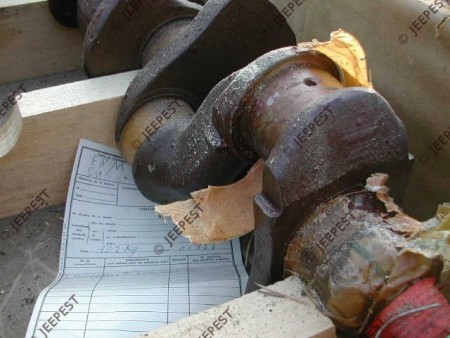 CRANKSHAFT ENGINE GMC NOS NET