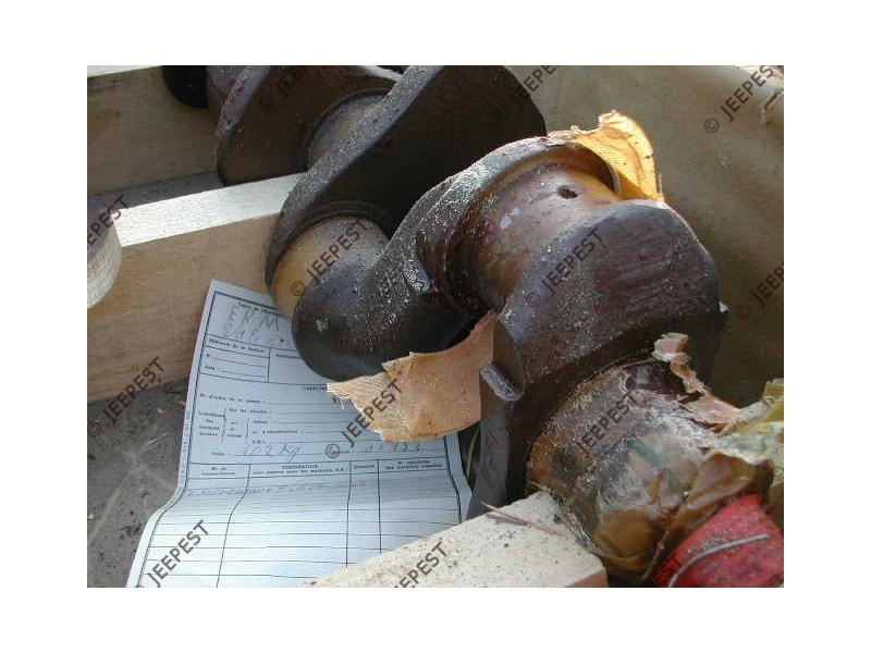 CRANKSHAFT ENGINE GMC NOS NET