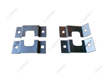 PLAQUES PEDALE FREIN&EMBRAYAGE DODGE (JEU DE 4)