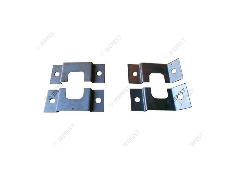 PLAQUES PEDALE FREIN&EMBRAYAGE DODGE (JEU DE 4)