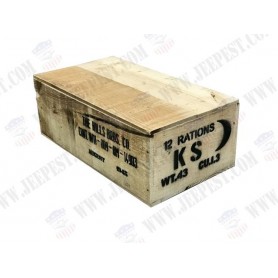 BOX RATION KS WOOD WITH COVER NET