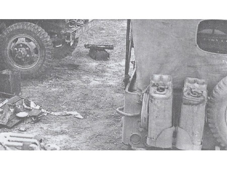SUPPORT DOUBLE JERRYCAN "FIELD MODIFICATION" NET