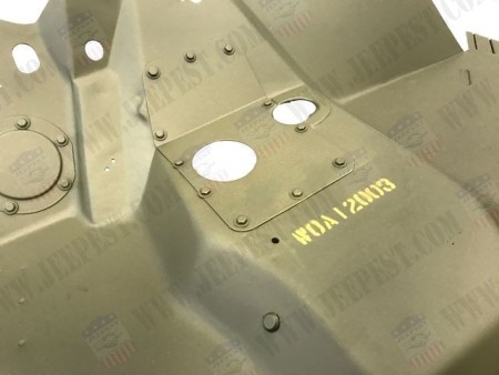 PLANCHER AVANT CAISSE COMP WILLYS/FORD NET