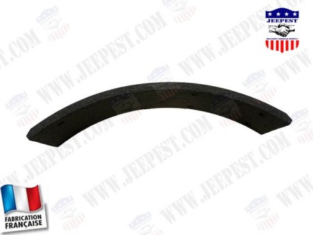 GARNITURES MACHOIRE FREIN (2 ROUES) JEEP "MADE IN FRANCE"