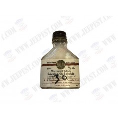 BOTTLE OF SACCHARIN SOLUBLE SQUIBB