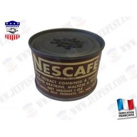 CAN OF NESCAFE WW2 REPRO