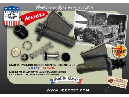 MAITRE CYLINDRE FREIN DODGE "MADE IN FRANCE" NET